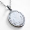 San Jude Stainless Steel Pendant Necklace