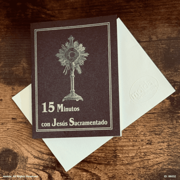 Novena 15 Minutos con Jesus Sacramentado Book of Prayer - Image 4