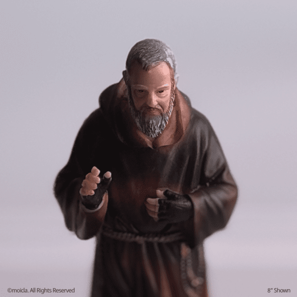 Father Pio Resin Statue - Catholic Figurine - Image 12