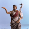 Saint John Baptist Resin Statue - 12" Catholic Figurine | San Juan Bautista, Figura Catolica - Estatua de Resina - Image 5