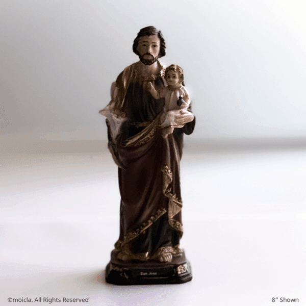 Saint Joseph Resin Statue - Catholic Figurine - Image 9