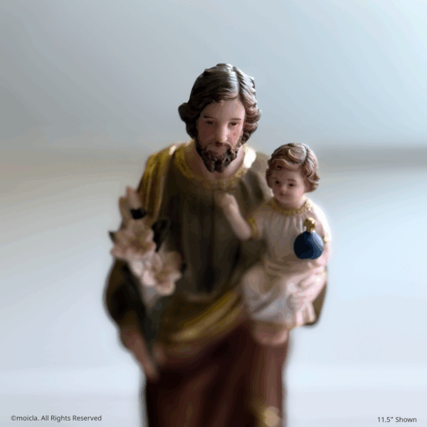 Saint Joseph Resin Statue - Catholic Figurine - Image 6