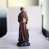 Saint Francis of Assis Resin Statue - Catholic Figurine - Image 2