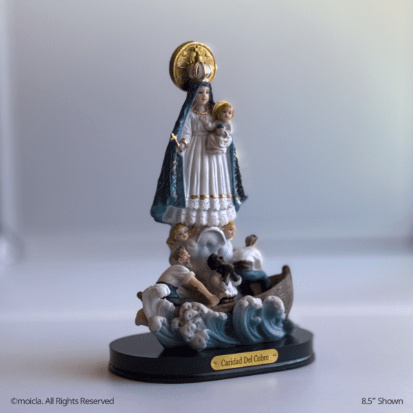 Our Lady of Charity Resin Statue - Catholic Figurine - Image 8