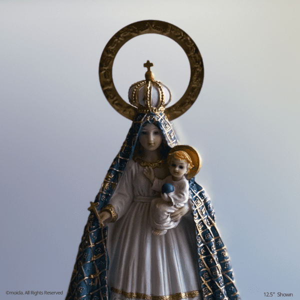 Our Lady of Charity Resin Statue - Catholic Figurine - Image 5