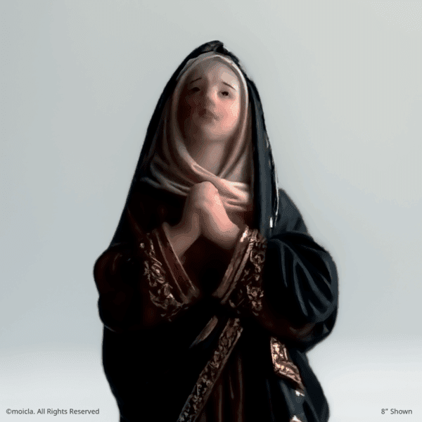 Our Lady of Sorrows Resin Statue - Catholic Figurine Sizes 8" -12 Available - Image 11