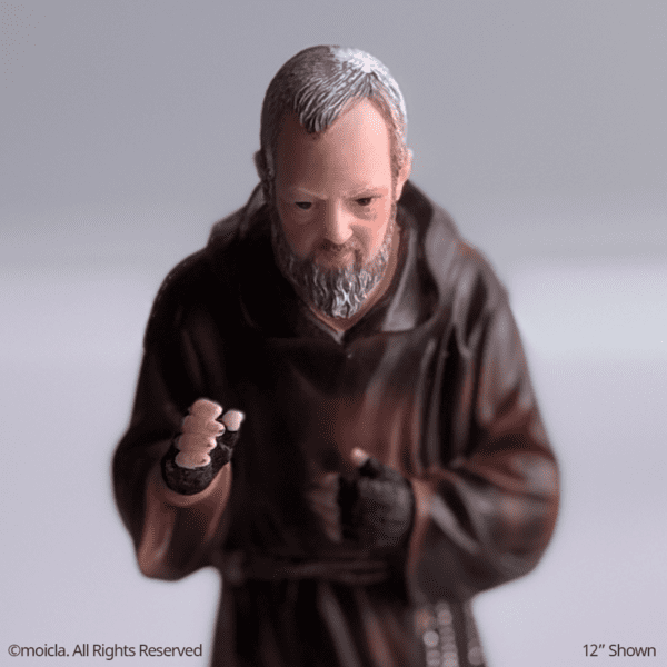 Father Pio Resin Statue - Catholic Figurine - Image 6