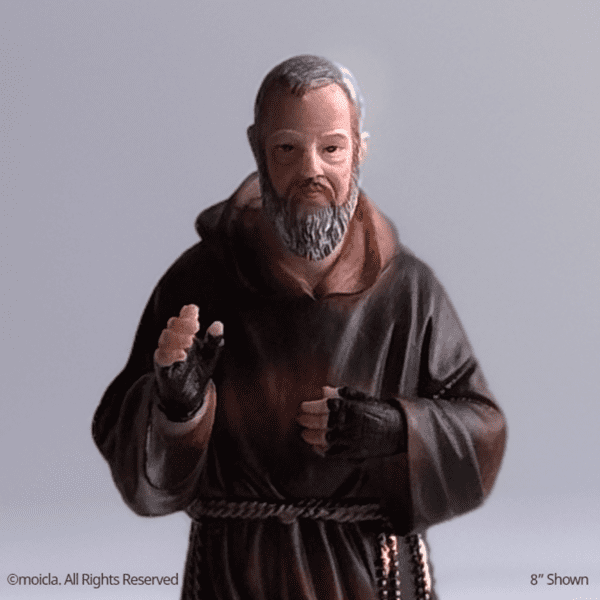 Father Pio Resin Statue - Catholic Figurine - Image 11