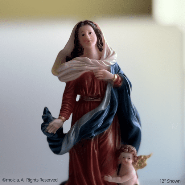 Immaculate Conception Mary Resin Statue - Catholic Figurine - Image 5