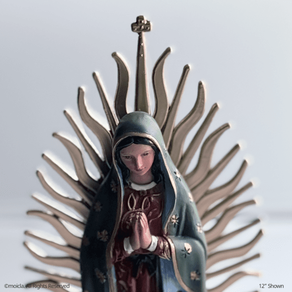 Our Lady of Guadalupe Resin Statue – Catholic Figurine - Image 12