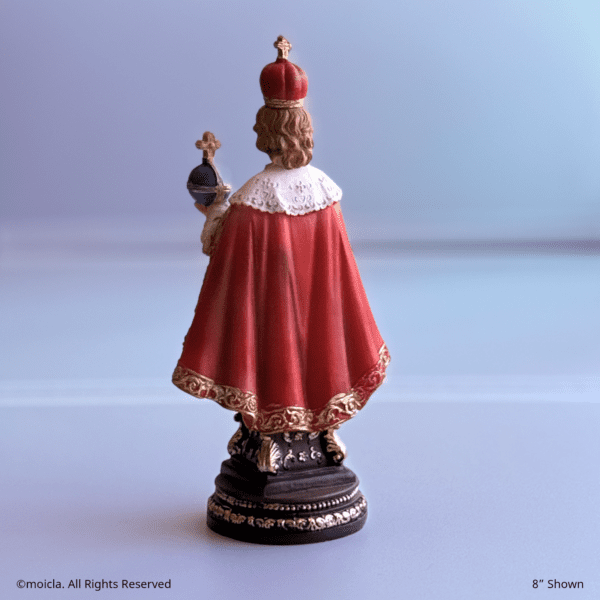 Infant Jesus of Prague Resin Statue - Catholic Figurine, Sizes 8"- 12" Available | Niño de Praga, Figura Catolica - Estatua de Resina - Image 10