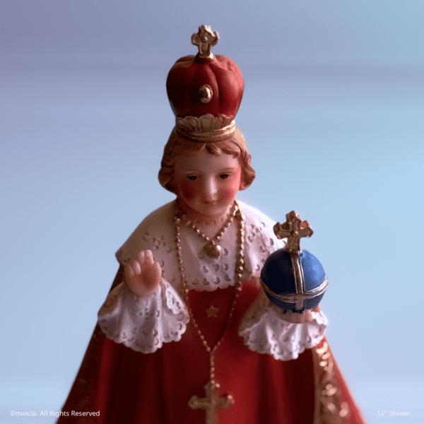 Infant Jesus of Prague Resin Statue - Catholic Figurine, Sizes 8"- 12" Available | Niño de Praga, Figura Catolica - Estatua de Resina - Image 6