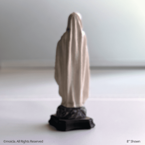 Our Lady of Lourdes Resin Statue - Catholic Figurine | Virgen de Lourdes, Figura Catolica - Estatua de Resina - Image 10